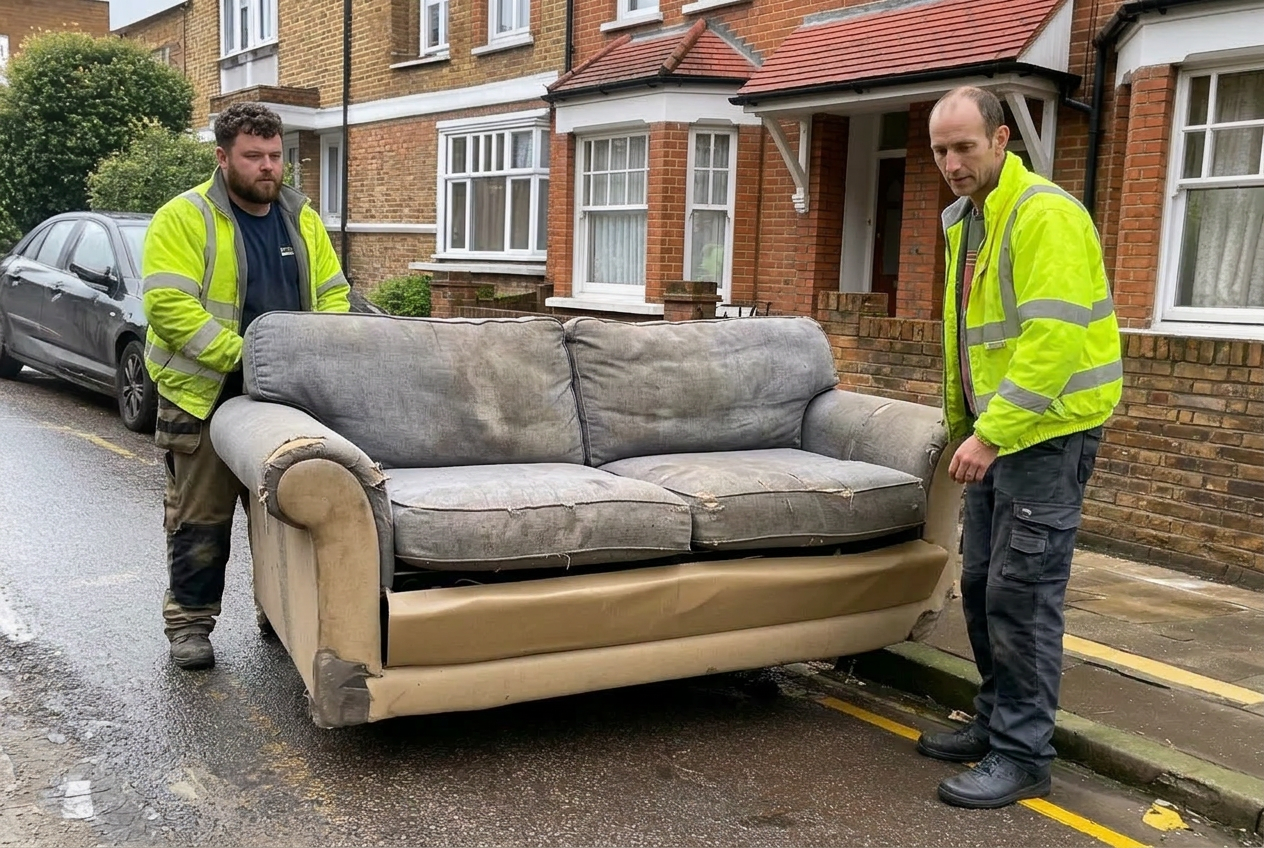 Sofa Removal in Ayrshire by SK Removals & Clearance